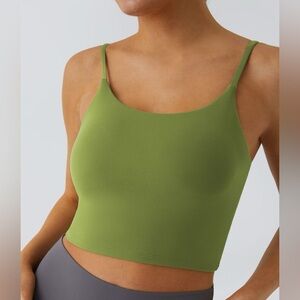 HALARA Basic Padded Workout Cropped Tank Top - size XSmall